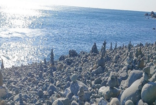 몽돌해변 근경 2